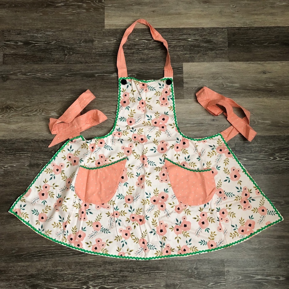 Handmade Apron Floral Fabric